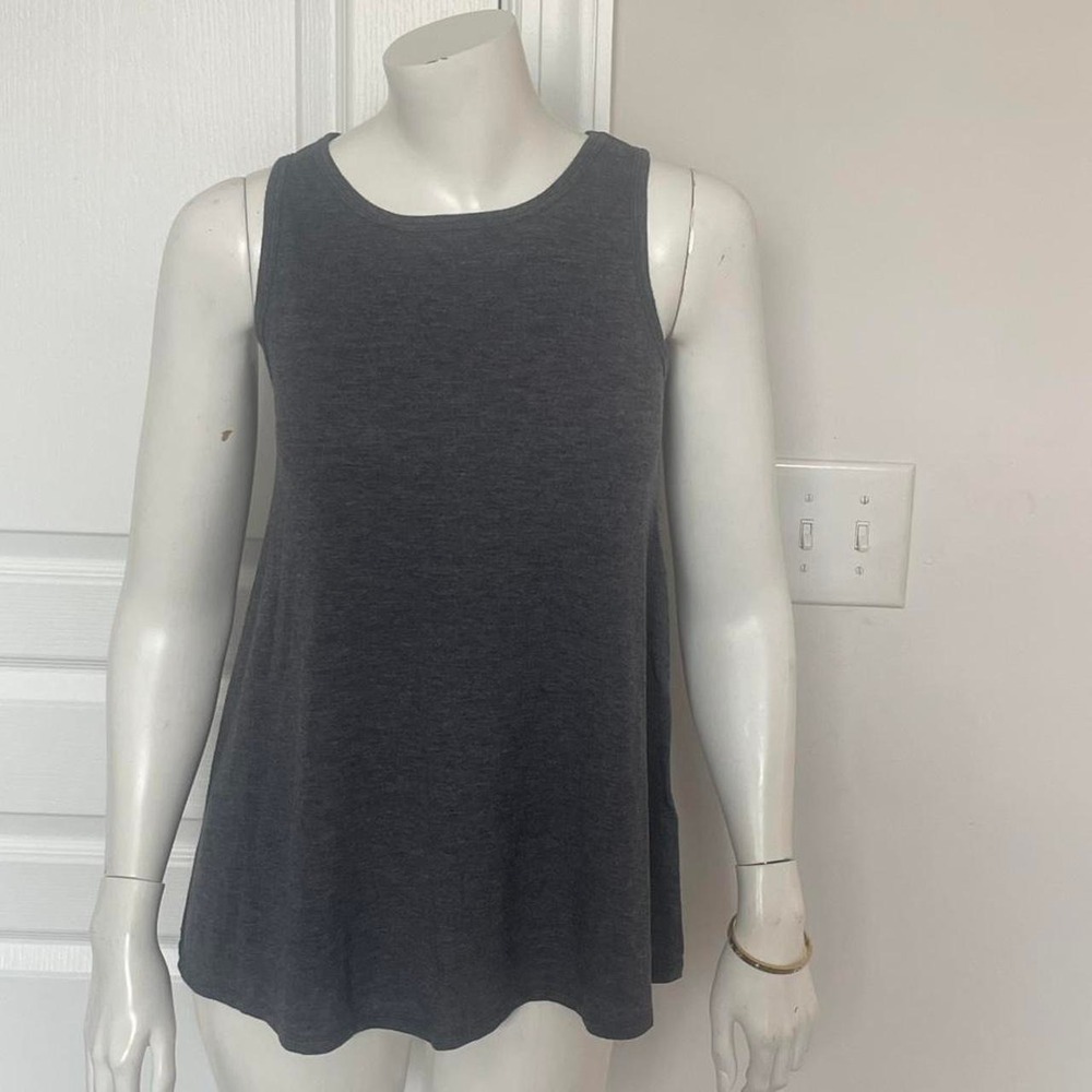 SO Authentic American Heritage heather gray basic tank top